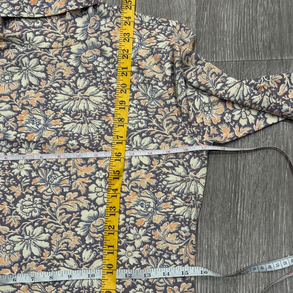 Peruvian Connection Etched Flowers Turtleneck Lil… - image 11